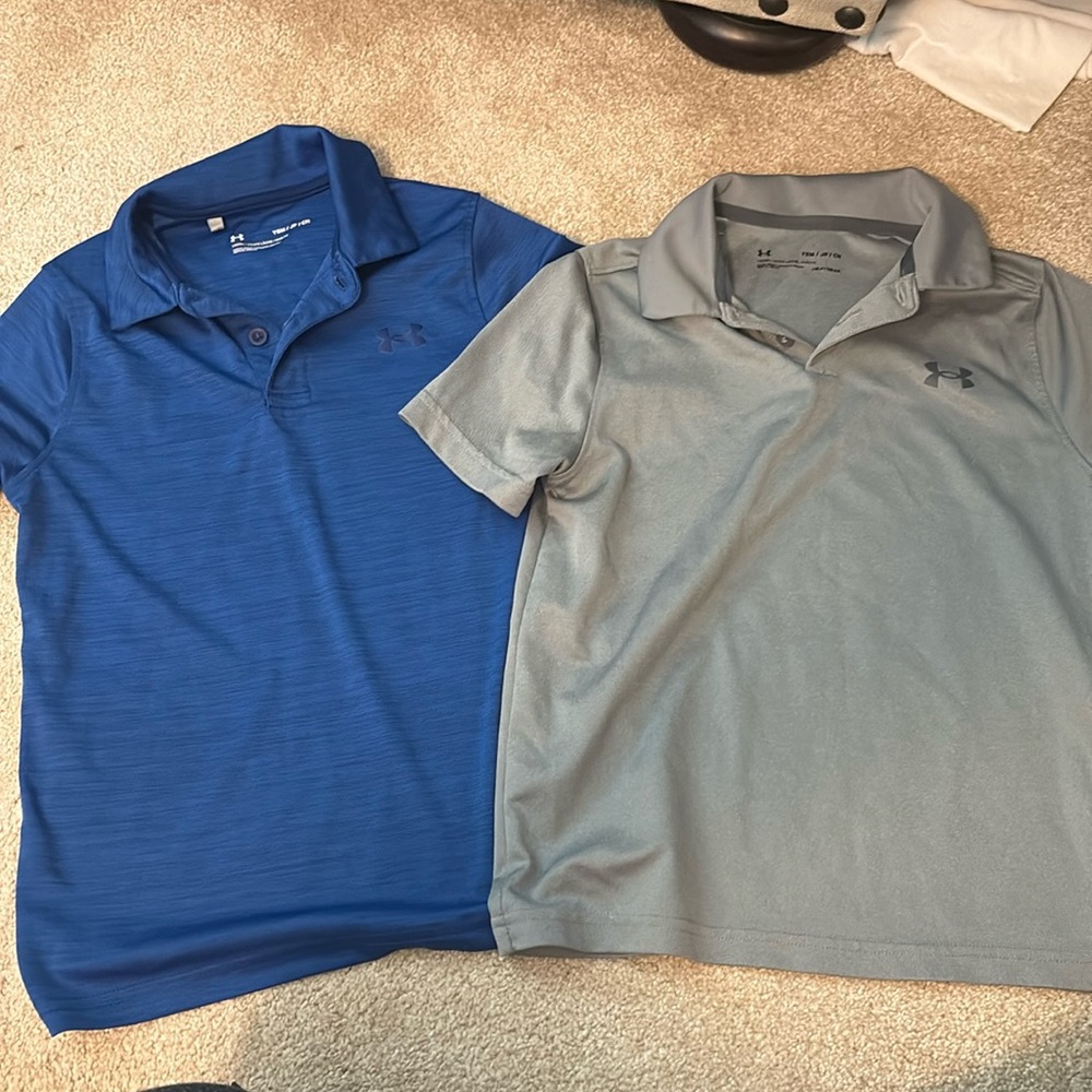 2 UA Under Armour Polos